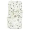 Babyshower Lot de 2 langes Minimax Olive Bloom (140 x 100 cm)