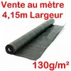 Vente au mètre/Largeur 4,15m / Toile Bache de paillage tissée Anti-Mau...