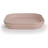 Mushie - Set de 2 assiettes carrées - Blush