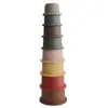 Mushie Stapeltoren Stacking Cups - Retro