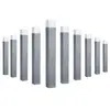 Borne led Extérieure 80cm gris IP54 Aluminium - Pack de 10 Silumen