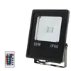 Projecteur led rgb 30W Extérieur IP66 Plat noir Silumen