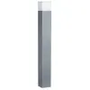 Silamp - Borne Extérieure Grise Foncée 80cm pour Ampoule E27
