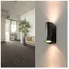 Applique Murale Noire led IP44 pour 2 ampoules GU10 - silamp