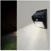 OPTONICA Applique Murale Solaire led Noire 0.75W IP54 avec Détecteur de m