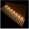 SILAMP Balise led saillie Ronde 2W 220V 55° Noire IP65 pour Escalier -