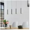 Luminaire Suspendu GU10 IP20 30cm Blanc Silamp