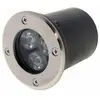 Silamp - Spot Extérieur Encastrable led IP65 220V Sol 3W 18° - Blanc Froid 6000K - 8000K