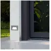 Balise led saillie 3W 220V 120° Blanche IP44 pour Escalier (Pack de 10...
