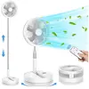 Oscillant Ventilateur Sur Pied Portable Silencieux Avec Télécommande, ...