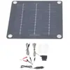 Kit de Chargeur de Batterie Solaire Monocristallin 20W avec Sortie 12V...