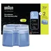 Braun Produit De Nettoyage Shavercare 3-en-1 8 Pièces (ccr6+2)