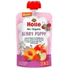 Holle Gourde Pouchy Pomme Pêche Fruits des Bois Bio +8m 100g