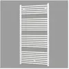 Zehnder Zeno handdoekradiator 118.4x60cm 667watt Staal Wit glans