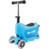 Trottinette - MICRO - Mini 2Go Deluxe - Mixte - 3 roues - Bleu