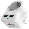 Adaptateur de voyage SKROSS Europe vers USA + 2 USB-A