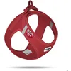 Curli Clasp Harnais softshell pour chien, rouge, taille S