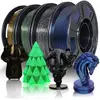 PLA Glitter Silk 1.75mm, Filament PLA pour imprimante 3D, paillettes m...