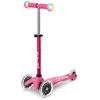 Trottinette 3 roues enfant LED - Mini Micro Deluxe Magique Rose