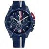 Montre - Acier,Silicone Bleu - Tommy Hilfiger - 1792169