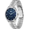 Lacoste, Montre, Lisbon, Bleu, Turquoise, Argent, (Horloge analogique,...
