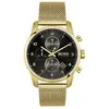 Montre Homme HUGO BOSS BLACK SPORT LUX en Acier Jaune