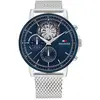 Tommy Hilfiger Montre Homme Stewart Bleu 1710609