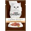 26x85g Gourmet À la Carte dinde & légumes du jardin - Pâtée pour chat ...