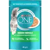 Lot PURINA ONE pour chat - 13 x 85 g Indoor Formula thon, haricots ver...
