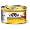 12x85g Recettes raffinées Gourmet Gold, poulet - Pâtée pour chat
