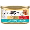 24x85g Gourmet Gold Coeur fondant thon nourriture humide pour chat