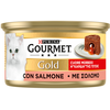 24x85g Gourmet Gold Coeur fondant saumon nourriture humide pour chat