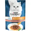 Gourmet Perle Régal de sauces 26 x 85 g pour chat - saumon dans une sauce saveur saumon grillé