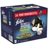 24x85g Felix Tendres Effilés en gelée sélection aux légumes - Pâtée po...
