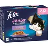 24x85g Felix "Tendres Effilés" Junior sélection mixte - Pâtée pour cha...