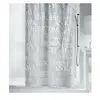 Spirella Spirella Rideau de douche PEVA CITIES 180x200cm Argent