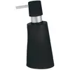 Spirella Dispenser voor vloeibare zeep - kleur zwart POLYPROPYLENE