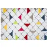 SPIRELLA Tapis de bain GRID 55x65 cm - Blanc