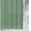 rideau de douche PEVA BIO 180x200cm Vert Basil Spirella