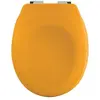 Abattant WC Thermo Dur NEELA Jaune Mat - SPIRELLA - Charnières ABS Chromé