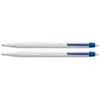 Caran d'Ache d´Ache 825 0825.260 Lot de 2 stylos à bille rétractables en plastique Gris/bleu Dimensions : env. 14 cm Multicolore 14 cm