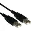 Secomp ROLINE USB 2.0 Kabel, type A-A, zwart, 1,8 m