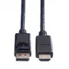 Value Câble vidéo DisplayPort - HDMI 2m noir (pack de 10) - ITB - Blindé
