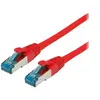 VALUE Patchkabel Kat.6A (Class EA) S/FTP (PiMF), LSOH, rood, 15 m