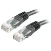 Secomp Câble réseau UTP CAT6 noir 1m - VALUE - Connecteurs RJ45 de qualité - Contacts dorés