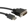 Roline - Câble vidéo - DVI-D (M) - HDMI 19 broc 