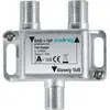 Axing BAB 1-16P Dérivateur 1 voie 16 dB TV par câble CATV Multimedia DVB-T2 Classe A+ 10 dB 5-1218 MHz Métal