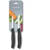 Couteau d'office VICTORINOX 8CM NOIR x 2