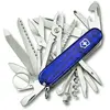 Couteau Suisse Victorinox Swisschamp Bleu Translucide