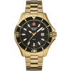 Montre homme Swiss alpine military 7040.1117SAM - Quartz - Acier - 44m...